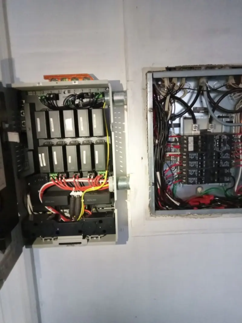 Electrical panel upgrade completed for Indoor Lighting Installation in Fort Lewis